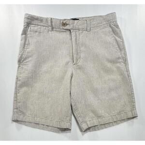 Banana Republic Linen Blend Chino Bermuda Shorts S - Size 29